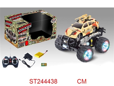 7/W R/C STUNT CAR WITH LIGHT & MUSIC - ST244438