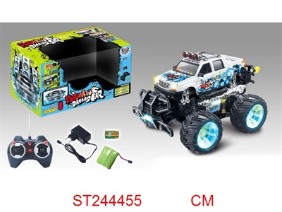 R/C STUNT CAR WITH LIGHT & MUSIC - ST244455