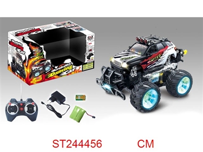 R/C STUNT CAR WITH LIGHT & MUSIC - ST244456