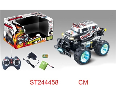 R/C STUNT CAR WITH LIGHT & MUSIC - ST244458