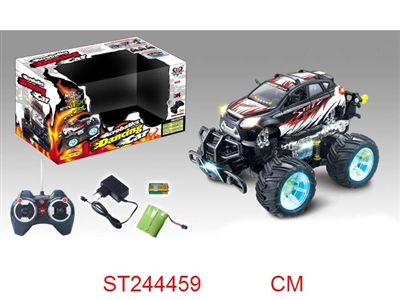 R/C STUNT CAR WITH LIGHT & MUSIC - ST244459