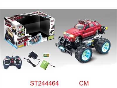R/C STUNT CAR WITH LIGHT & MUSIC - ST244464