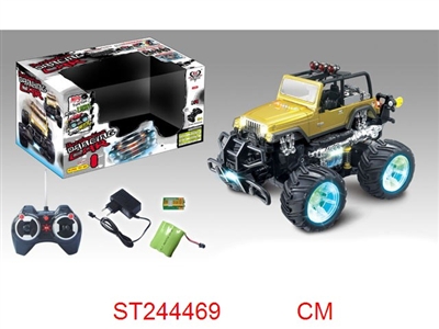 R/C STUNT CAR WITH LIGHT & MUSIC - ST244469