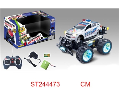 R/C STUNT CAR WITH LIGHT & MUSIC - ST244473