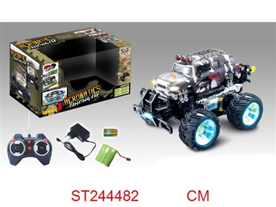 R/C STUNT CAR WITH LIGHT & MUSIC - ST244482
