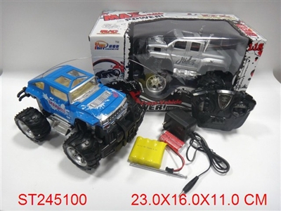 1:18 4W R/C CROSS-COUNTRY CAR WITH LIGHT(INCLUDED BATTERY) - ST245100