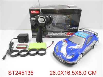 1:18 4W R/C SPEED CAR(INCLUDED BATTERY) - ST245135