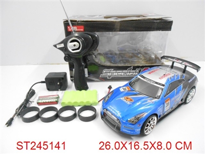 1:18 4W R/C SPEED CAR(INCLUDED BATTERY) - ST245141