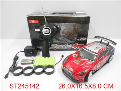 1:18 4W R/C SPEED CAR(INCLUDED BATTERY) - ST245142