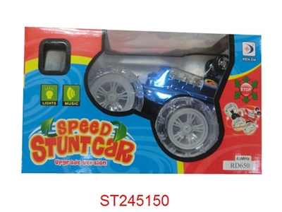 R/C STUNT CAR WITH LIGHT & MUSIC - ST245150