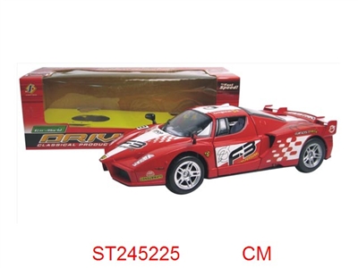 1:12电动法拉利赛车（前后带灯光、音乐、冒香烟、开车门） - ST245225