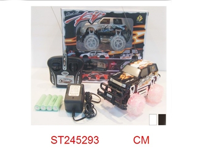 1:24 4/W R/C CAR WITH LIGHT - ST245293