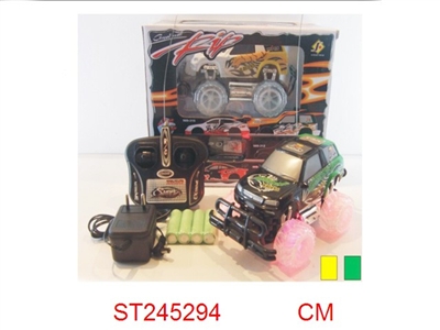 1:24 4/W R/C CAR WITH LIGHT - ST245294