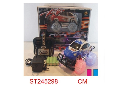 1:24 4/W R/C CAR WITH LIGHT - ST245298