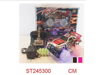1:24 4/W R/C CAR WITH LIGHT - ST245300