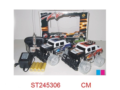 1:24 4/W R/C CAR WITH LIGHT - ST245306