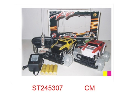 1:24 4/W R/C CAR WITH LIGHT - ST245307