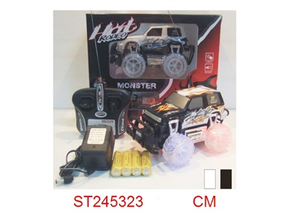 1:24 4/W R/C CAR WITH LIGHT & MUSIC - ST245323