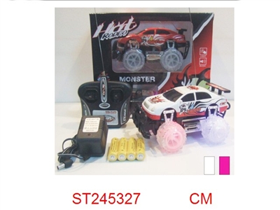1:24 4/W R/C CAR WITH LIGHT & MUSIC - ST245327