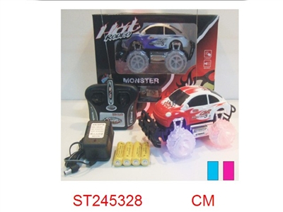 1:24 4/W R/C CAR WITH LIGHT & MUSIC - ST245328