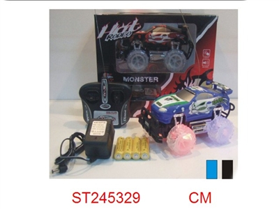 1:24 4/W R/C CAR WITH LIGHT & MUSIC - ST245329