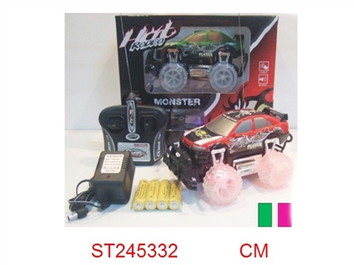 1:24 4/W R/C CAR WITH LIGHT & MUSIC - ST245332