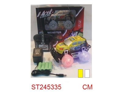 1:24 4/W R/C CAR WITH LIGHT & MUSIC - ST245335
