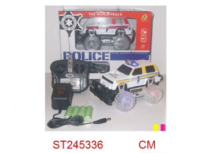 1:24 4/W R/C CAR WITH LIGHT & SOUND - ST245336