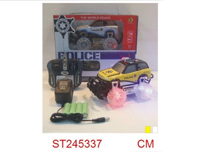 1:24 4/W R/C CAR WITH LIGHT & SOUND - ST245337