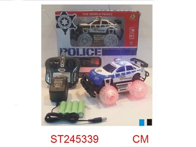 1:24 4/W R/C CAR WITH LIGHT & SOUND - ST245339