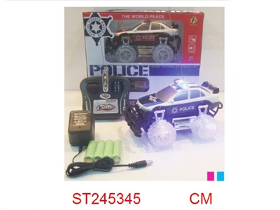 1:24 4/W R/C CAR WITH LIGHT & SOUND - ST245345