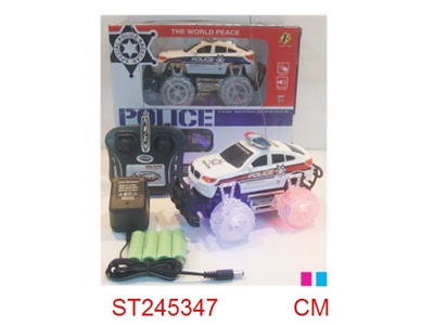 1:24 4/W R/C CAR WITH LIGHT & SOUND - ST245347