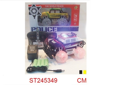 1:24 4/W R/C CAR WITH LIGHT & SOUND - ST245349
