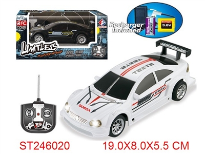 1:24 R/C CAR WITH LIGHT(INCLUDED BATTERY) - ST246020