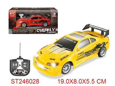 1:24 R/C CAR WITH LIGHT - ST246028