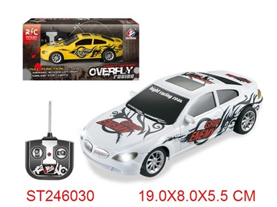 1:24 R/C CAR WITH LIGHT - ST246030