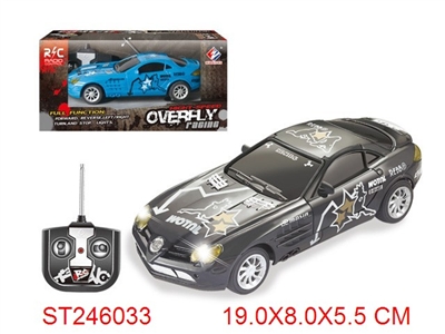 1:24 R/C CAR WITH LIGHT - ST246033