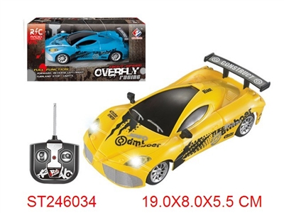 1:24 R/C CAR WITH LIGHT - ST246034