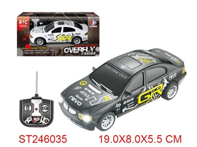 1:24 R/C CAR WITH LIGHT - ST246035