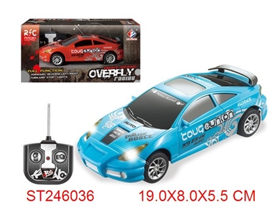 1:24 R/C CAR WITH LIGHT - ST246036