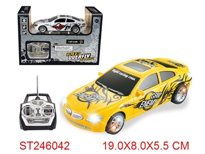 1:24 R/C CAR WITH LIGHT(NOT INCLUDED BATTERY) - ST246042