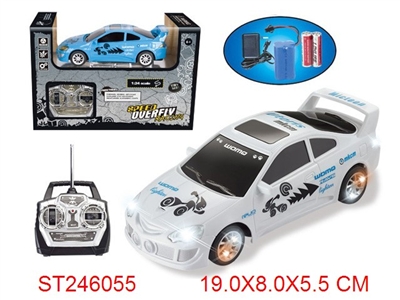 1:24 R/C CAR WITH LIGHT&MUSIC(INCLUDED BATTERY) - ST246055