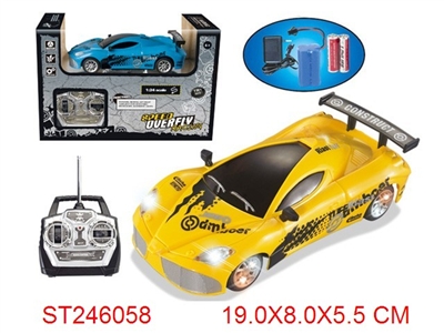 1:24 R/C CAR WITH LIGHT&MUSIC(INCLUDED BATTERY) - ST246058