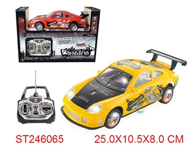 1:18 R/C CAR WITH LIGHT&MUSIC(NOT INCLUDED BATTERY) - ST246065