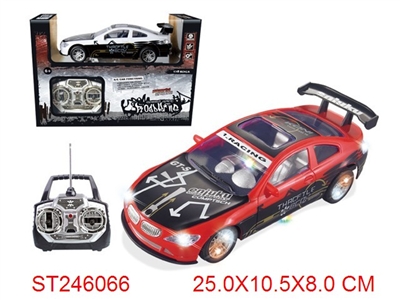 1:18 R/C CAR WITH LIGHT&MUSIC(NOT INCLUDED BATTERY) - ST246066