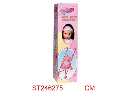 DOLL WITH STROLLER - ST246275