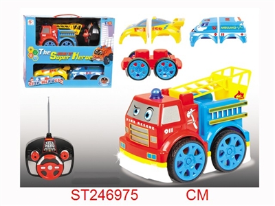 4/W R/C CAR WITH LIGHT & MUSIC - ST246975