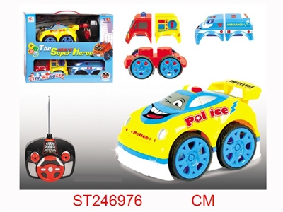 4/W R/C CAR WITH LIGHT & MUSIC - ST246976