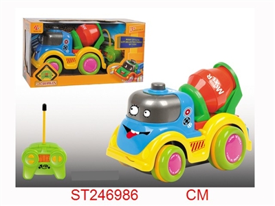 4/W R/C CAR WITH LIGHT & MUSIC - ST246986