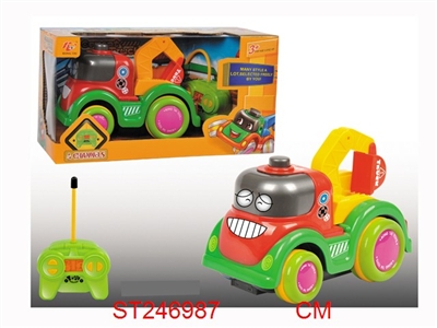 4/W R/C CAR WITH LIGHT & MUSIC - ST246987